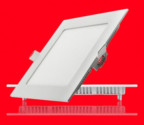 Врізний квадратний Даунлайт (Downlight) 15W тонкий