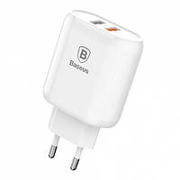 СЗУ Baseus Bojure Series EU (2USB 1xQuickCharge QC3.0 23W)