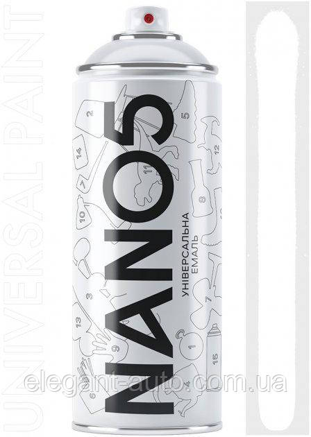 Фарба білий мат 400ml "Nano5" N19003
