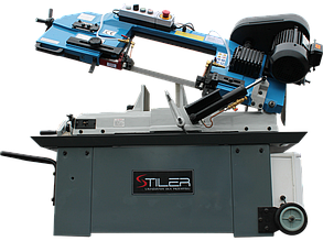 Стрічкопильний верстат по металу STILER BS 912B — це надійна та високоточна пилка