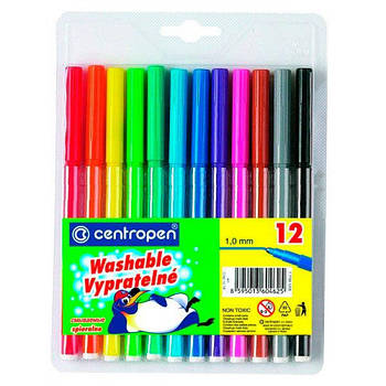 Фломастери 12кол. CENTROPEN 7550.12