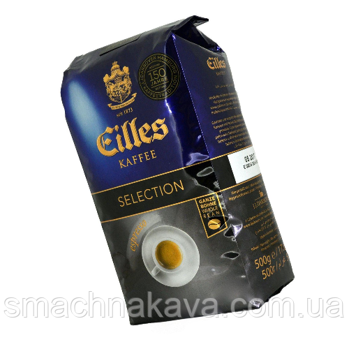 Кава в зернах Eilles Selection Espresso 500 г оригінал 90% арабіки, фото 1