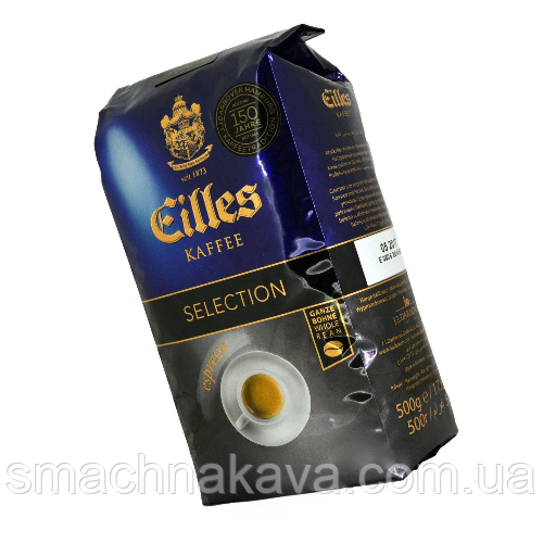 Кофе в зернах Eilles Selection Espresso 500 г оригинал 90% арабики - фото 1 - id-p270057759