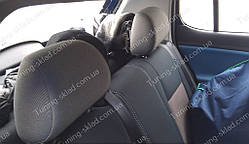 Чохли на сидіння Шкода Фабія МК 2 (чохли з екошкіри Skoda Fabia Mk2 стиль Premium)