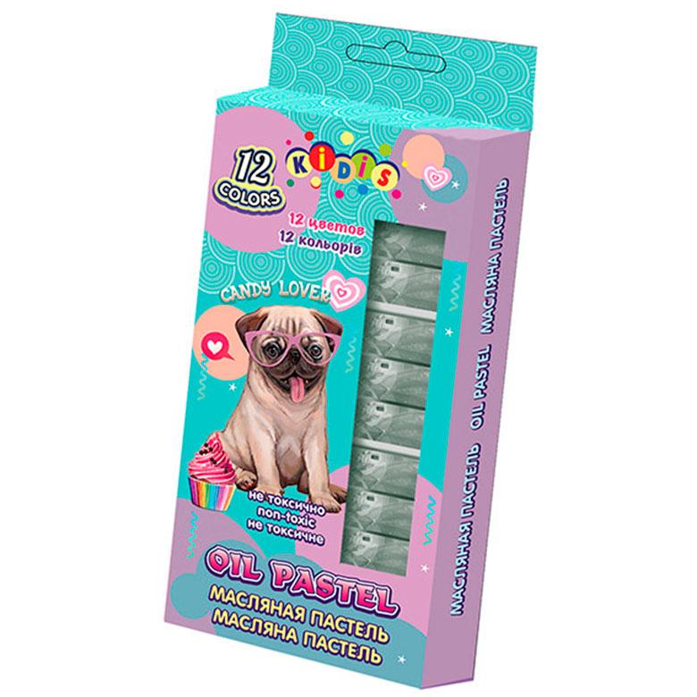Пастель олійна Kidis 12кол. Candy lover puppy 12030, фото 1