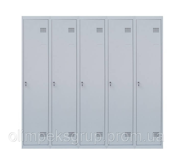 Шкаф металический для раздевалок 5/200 (1800х2000х500) - фото 1 - id-p1655179142