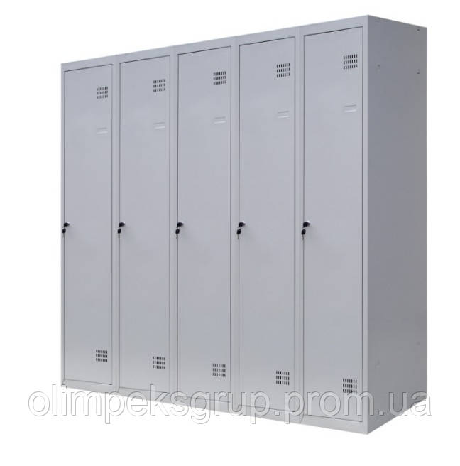 Шкаф металический для раздевалок 5/200 (1800х2000х500) - фото 5 - id-p1655179142