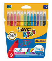 Фломастери 12кол. BIC Kid Couleur змиваємі 920293