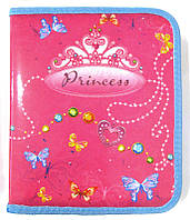 Папка для зошитів А5+ Мультяшки на блискавці Princess 7862