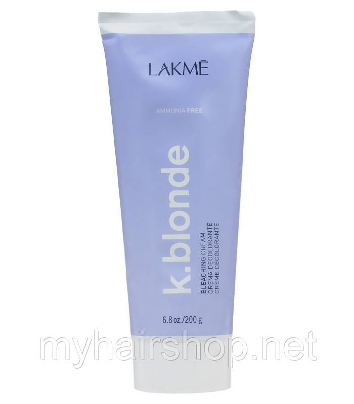 Крем для волосся, що знебарвлює, без аміаку Lakme K.Blonde Bleaching Cream 200 г, фото 1