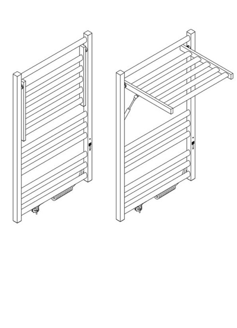 Габаритные размеры Laris Сириус П12 500 х 900 Э