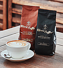 Кава в зернах 1 кг Ricco Coffee Gold Espresso Italiano (арабіка 30%, робуста 70%), фото 6