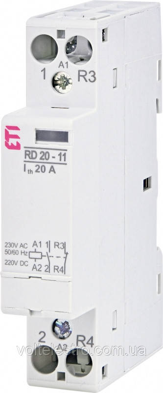 Модульний контактор RD 32-20 230V AC/DC