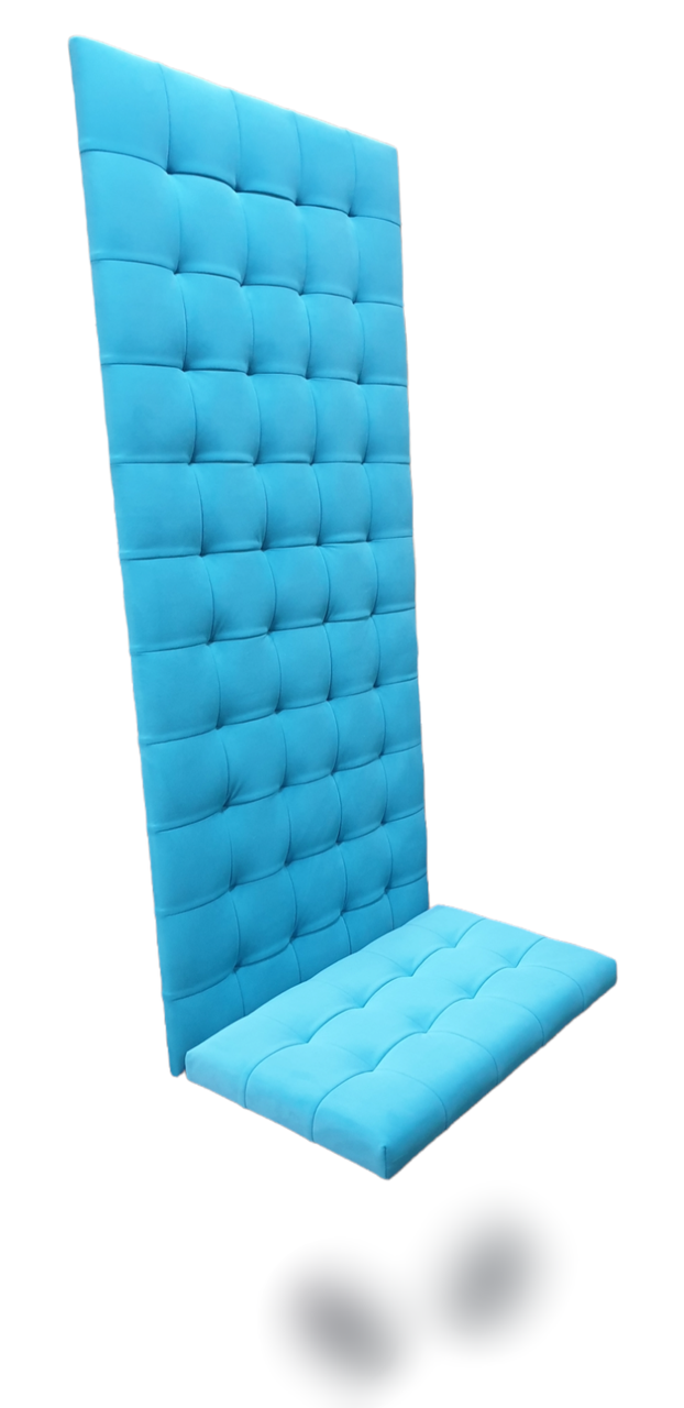 Узголів'я Квадро ліжка, стінова панель екокожа, велюр, рогожка