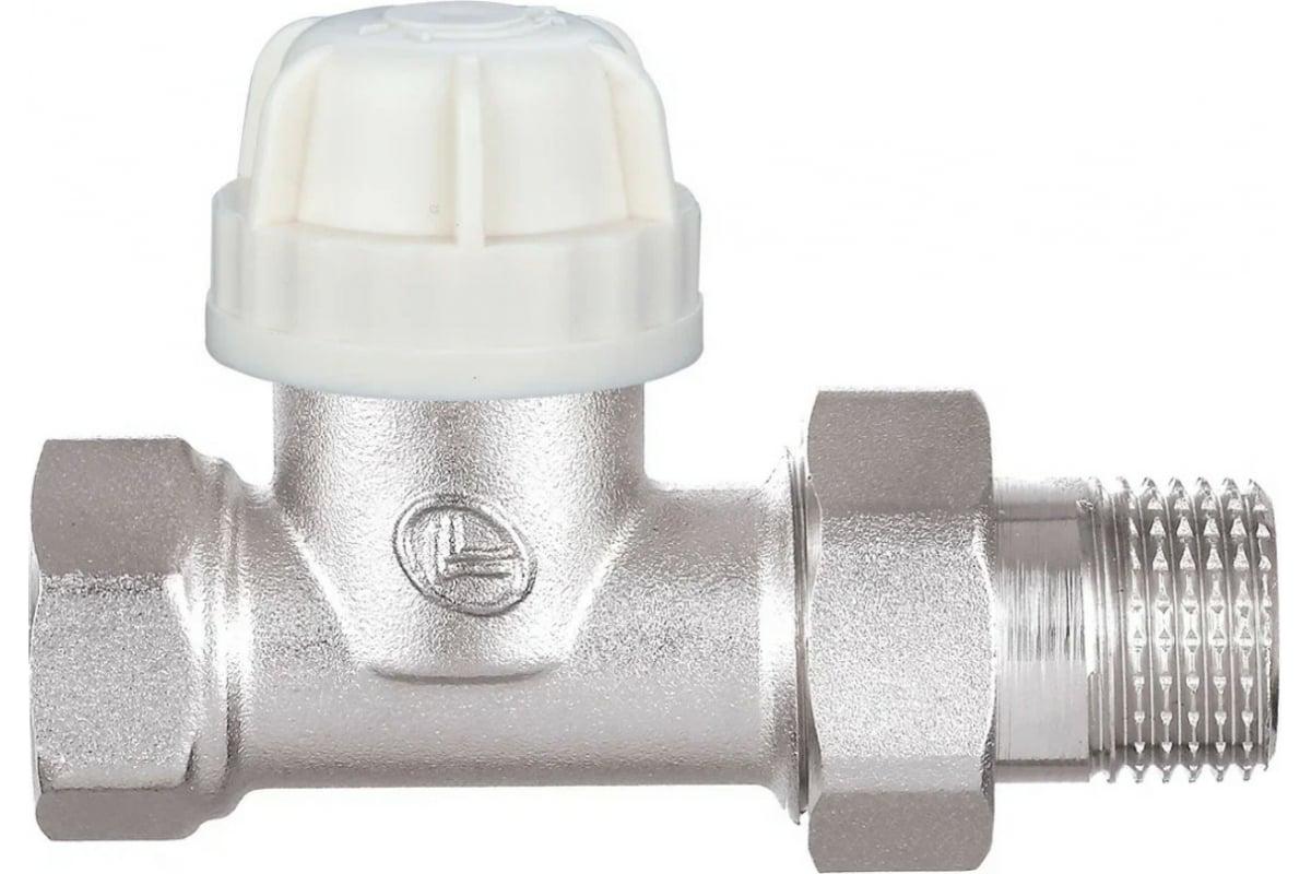 Кран для радіаторів опалення Double-lin термостатичний прямий 3/4" ВН (78-124)
