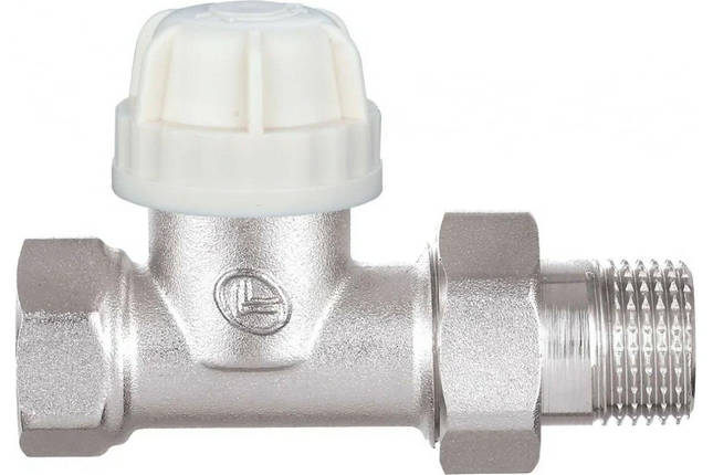 Кран для радіаторів опалення Double-lin термостатичний прямий 3/4" ВН (78-124), фото 1