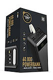 Суперпотужний Power Bank 60000 mAh Power Way TX60 Повербанк з кабелями, фото 8