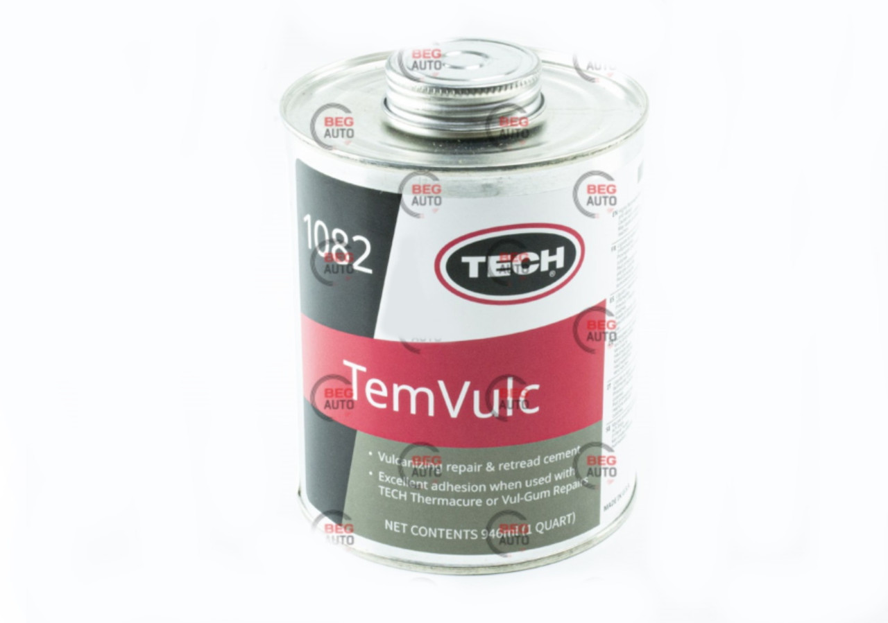 Клей активатор для гумових латок, шнурів "Тech" 945 мл Temvulc для гарячої вулканізації. Клей для гуми., фото 1