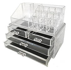 Органайзер (бокс) для косметики Cosmetic Storage Box (акриловий), фото 3