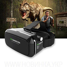3D окуляри віртуальної реальності VR BOX SHINECON + ПУЛЬТ, фото 4