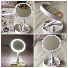 Складане дзеркало для макіяжу з Led-підсвіткою My Fold Away Mirror, фото 5