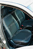 Чохли на сидіння Шкоду Октавія А4 Тур (чохли з екошкіри Skoda Octavia A4 Tour стиль Premium), фото 2