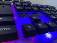 Клавіатура Російська + Мишка KEYBOARD KT-288, комплект клавіатура та мишка з підсвіткою, фото 5