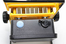 Ліхтарик ручний прожектор 100W від 3x18650 зі стробоскопом від мережі 220 В і від прикурювача Bailong BL-204, фото 5