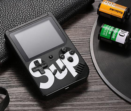 Ретроприставка Sup консоль із кольоровим LCD-екраном без джойстика 8-bit 400 ігор, фото 1