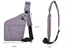 Чоловіча сумка через плече, месенджер Cross Body (Крос Боді)! НОВИНКА, фото 5