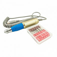 Машинка для манікюру та педикюру фрезер Beauty nail NN 25000, фото 3