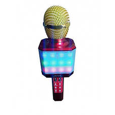 Потужний, стильний Караоке-мікрофон WSTER WS-1828 з LED-підсвіткою. Найкраща ціна!, фото 3