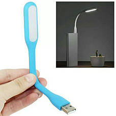 Портативний гнучкий usb світильник USB Led Light (з трьома лампочками), фото 3
