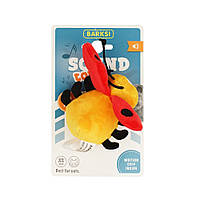Іграшка для Котів Barksi Sound Toy Сонечко з Датчиком Касанія та Звуковим Чіпом 7 см