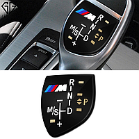 Накладка на ручку кпп,селектор BMW "M" / E60 E70 F10 F11 F06 F30 F12 F20 F34 F07 F25 F26