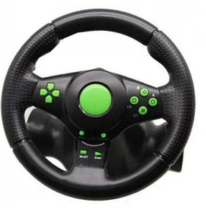 Професійний Руль ігровий PS3/PS2/PC Usb, фото 2