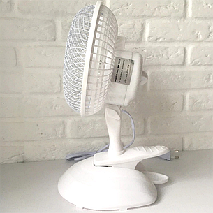 Настільний вентилятор 6" Fan 2 in 1 WX 601 TF з прищіпкою, фото 3
