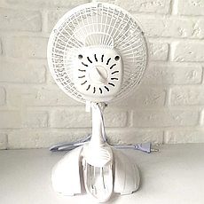 Настільний вентилятор 6" Fan 2 in 1 WX 601 TF з прищіпкою, фото 4