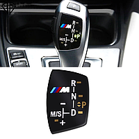 Накладка на ручку кпп,селектор BMW "M" / E60 E70 F10 F11 F06 F30 F12 F20 F34 F07 F25 F26