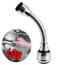 Економач води Turbo Flex 360, насадка на кран (аератор), фото 2