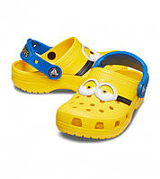 Детские сабо Crocs Fun Lab MINIONS KIDS CLOG T, оригинал (206810)