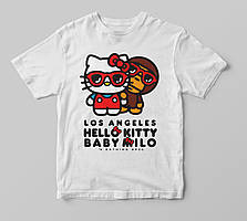 Футболка аніме Kitty & Baby milo