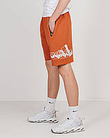 Чоловічі трикотажні шорти, жовтогарячого кольору.