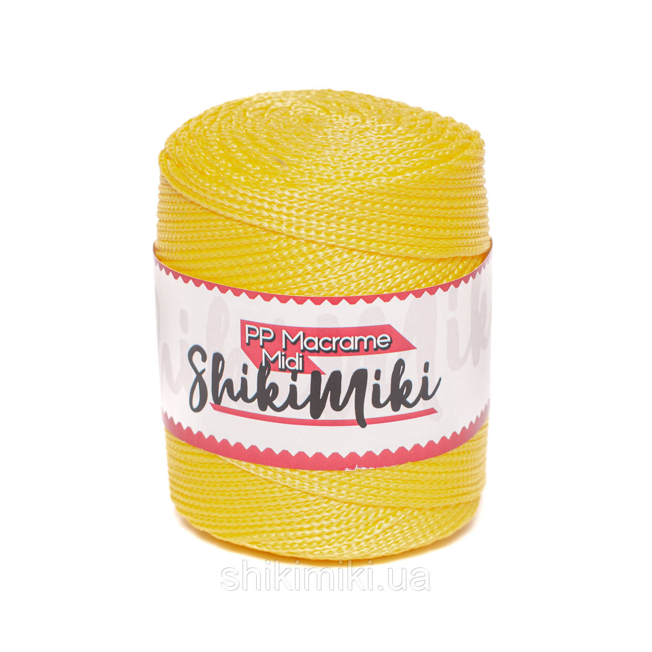 Трикотажний шнур PP Macrame Midi 3 mm, колір Сонячний, фото 1