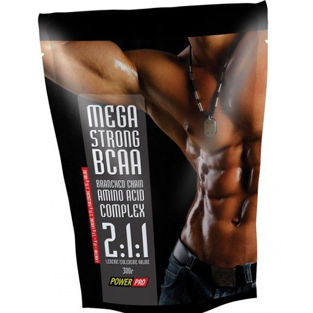 Всаа Амінокислота Power Pro BCAA Mega Strong 300 г