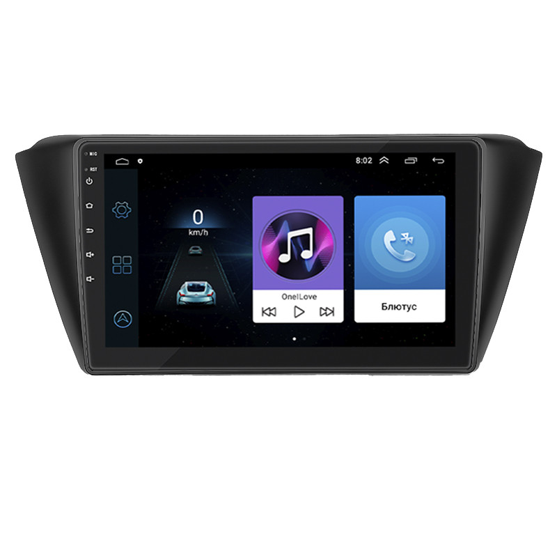 Штатна магнітола 9" Lesko для Skoda Fabia III 2014-2018 1/16Gb/ Wi-Fi Optima Шкода 1 шт., фото 1