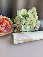 Упаковка для цветов пленка калька флористическая двухсторонняя в рулоне.