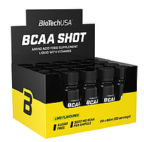 Амінокислота BioTech BCAA Shot zero carb 20 штук 60 мл