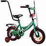 Дитячий двоколісний велосипед Tilly EXPLORER 12 дюймів T-21211 зелений. Для дітей 2-4 років, фото 2