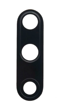 Скло камери з рамкою для смартфону Oneplus 7T Pro, чорний